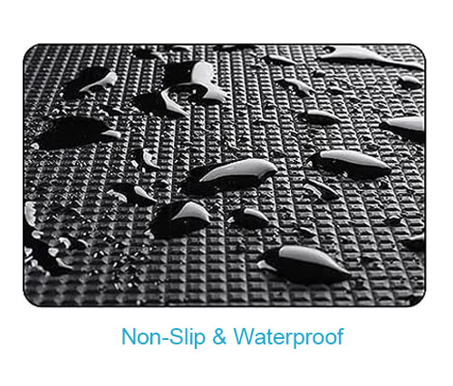 Non-slip and waterproof